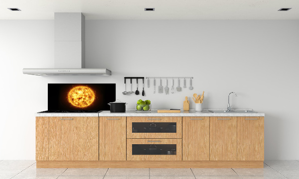 Cooker splashback Sun