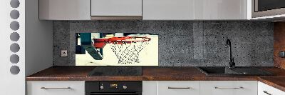 Cooker splashback Basketball