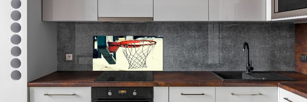 Cooker splashback Basketball