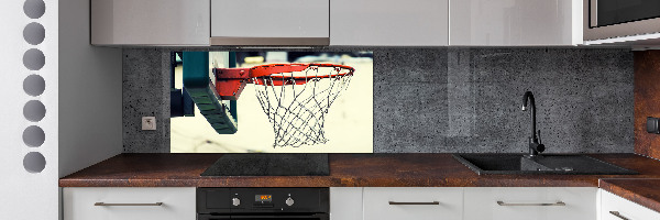 Cooker splashback Basketball