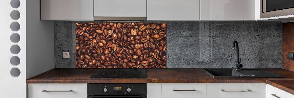 Cooker splashback Coffee beans