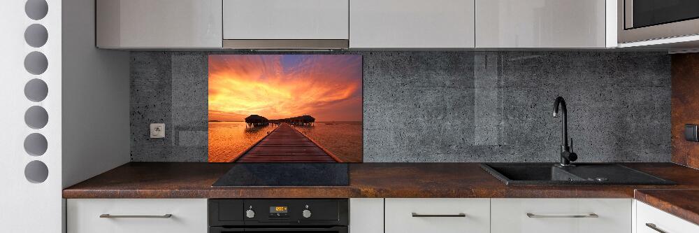 Kitchen wall panels Bungalowy Maldives