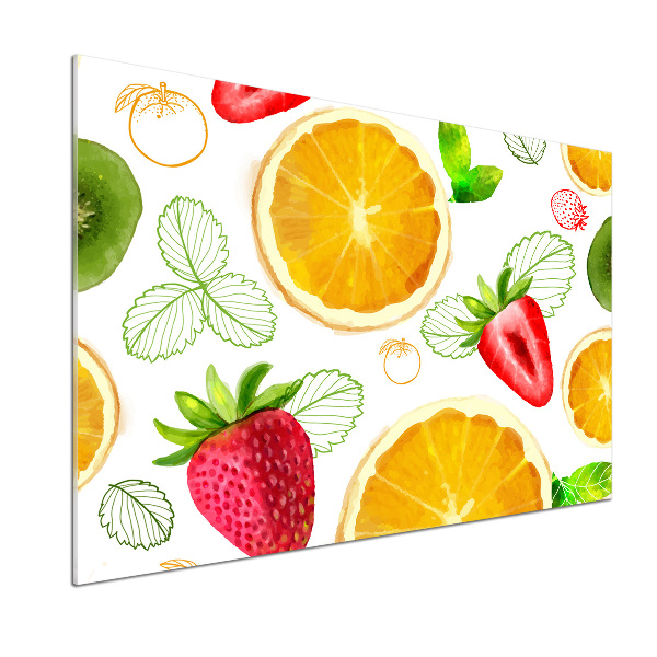 Kitchen splashback Fruit