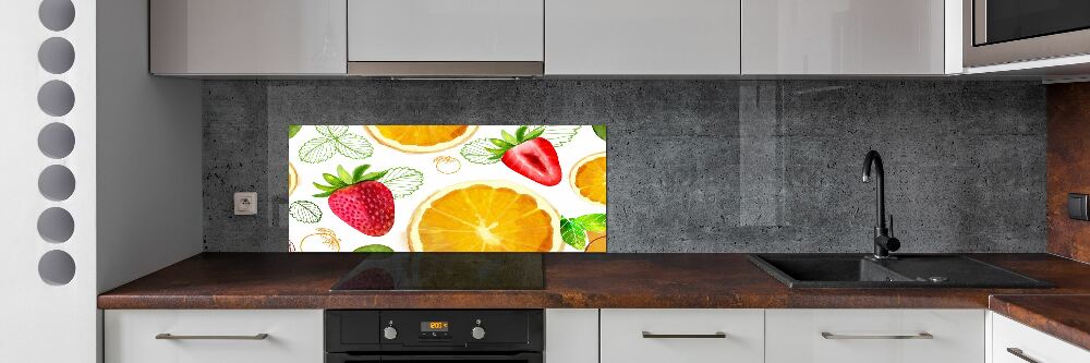 Kitchen splashback Fruit