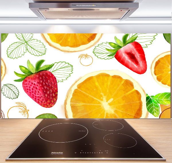 Kitchen splashback Fruit