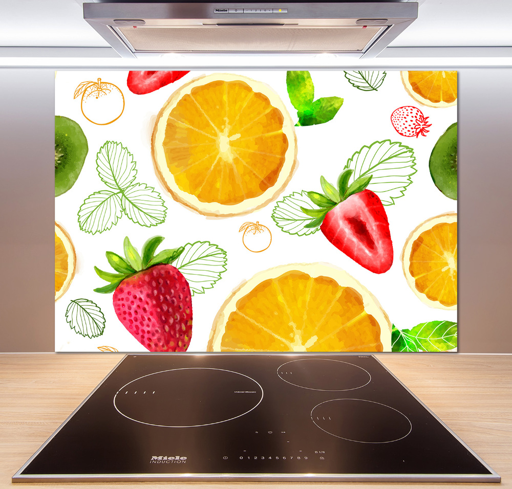 Kitchen splashback Fruit