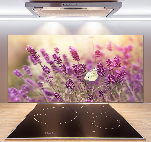 Kitchen wall panels Lavender