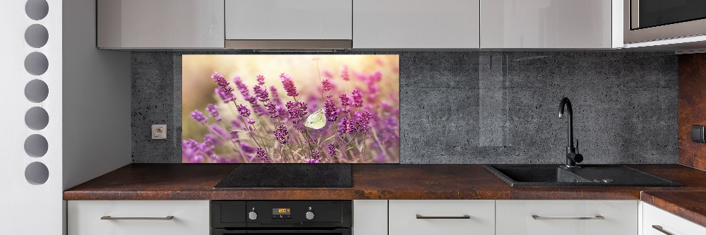 Kitchen wall panels Lavender