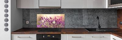 Kitchen wall panels Lavender