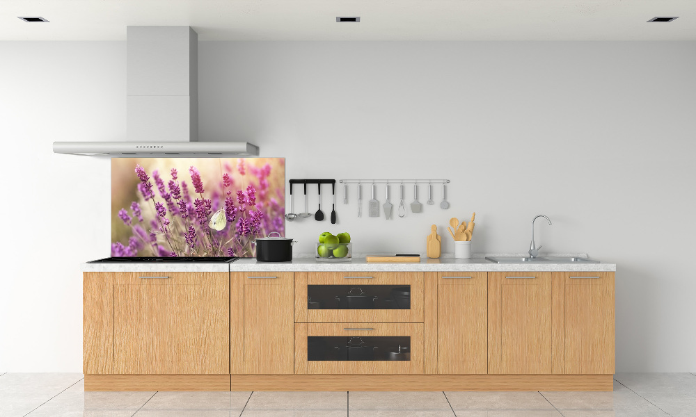 Kitchen wall panels Lavender