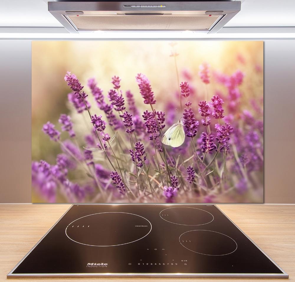 Kitchen wall panels Lavender