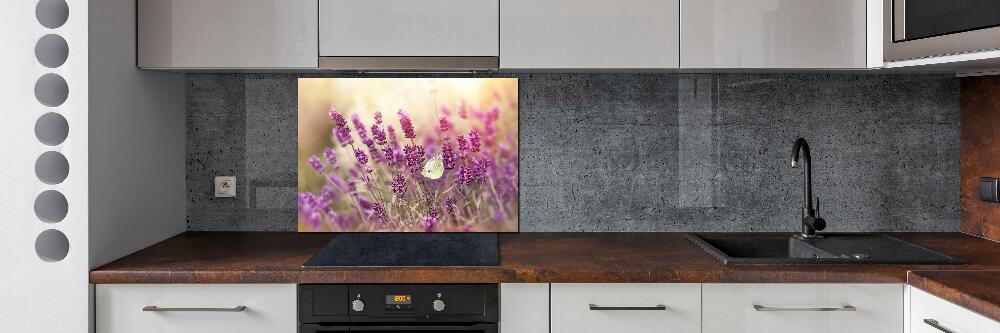 Kitchen wall panels Lavender