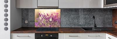 Kitchen wall panels Lavender