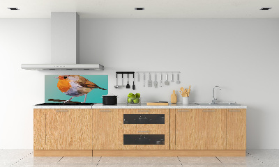 Cooker splashback Rudzik bird