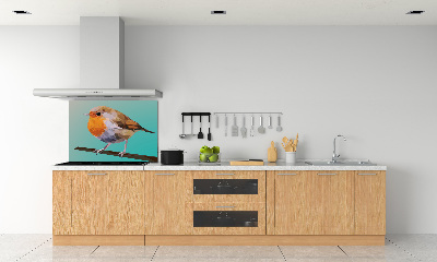 Cooker splashback Rudzik bird