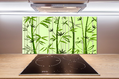 Kitchen splashback Bamboo