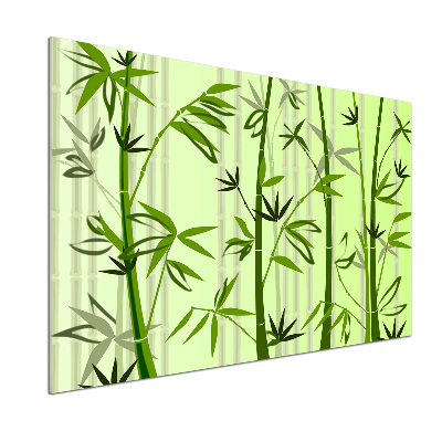 Kitchen splashback Bamboo