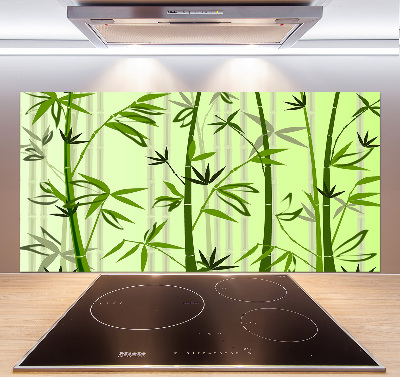 Kitchen splashback Bamboo