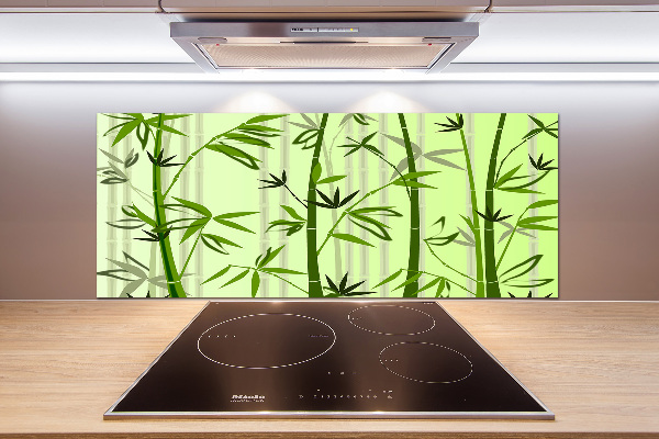 Kitchen splashback Bamboo