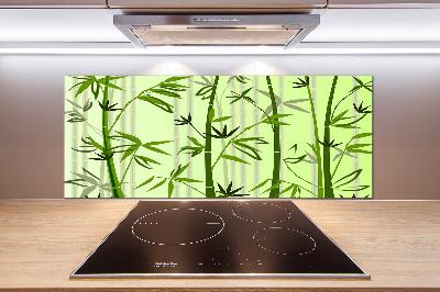 Kitchen splashback Bamboo