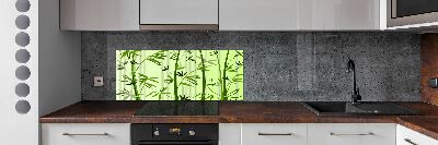 Kitchen splashback Bamboo