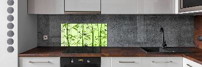 Kitchen splashback Bamboo