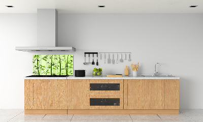 Kitchen splashback Bamboo