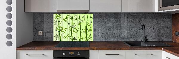 Kitchen splashback Bamboo