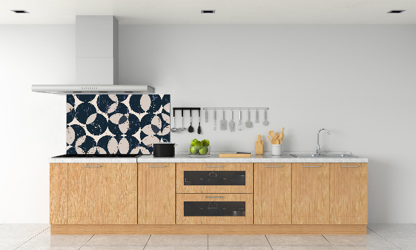 Kitchen splashback Geometric background