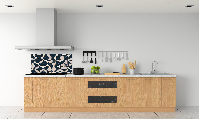 Kitchen splashback Geometric background