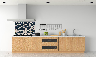 Kitchen splashback Geometric background