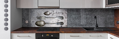 Cooker splashback Cutlery