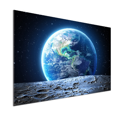 Cooker splashback Planet Earth