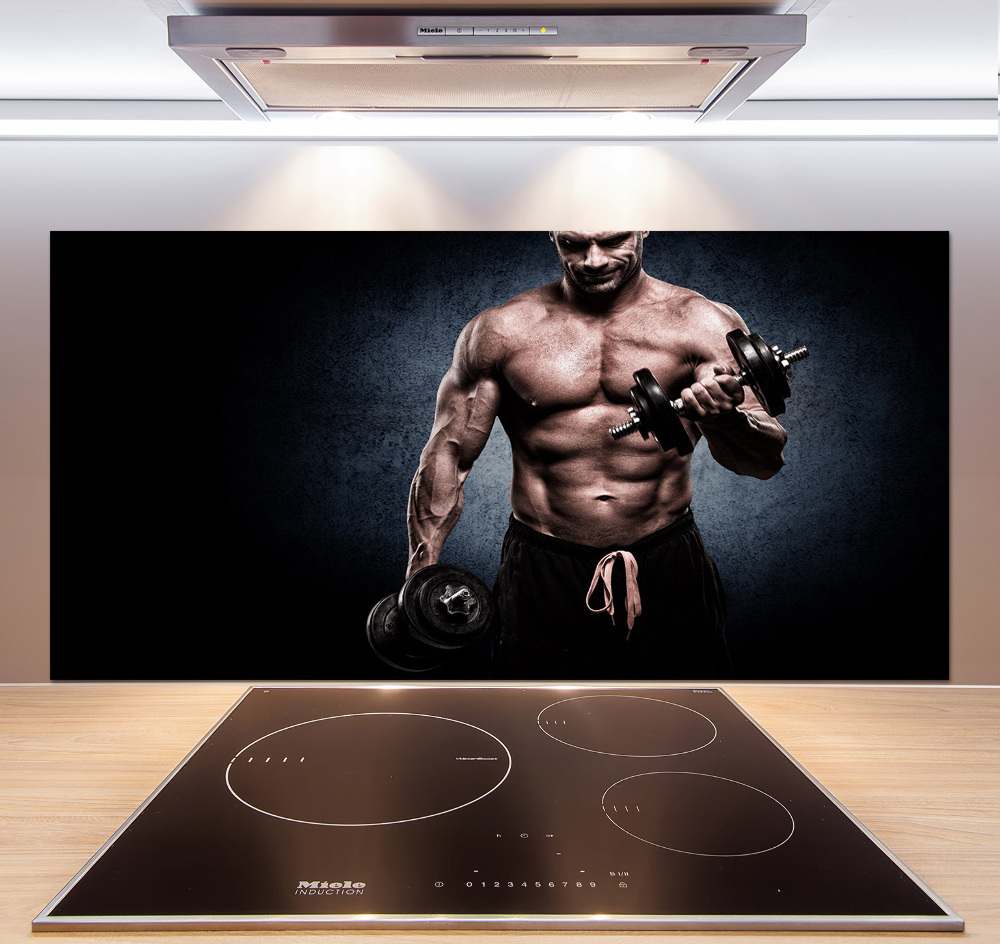 Cooker splashback Muscle structure