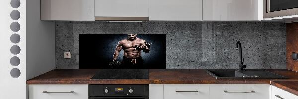 Cooker splashback Muscle structure