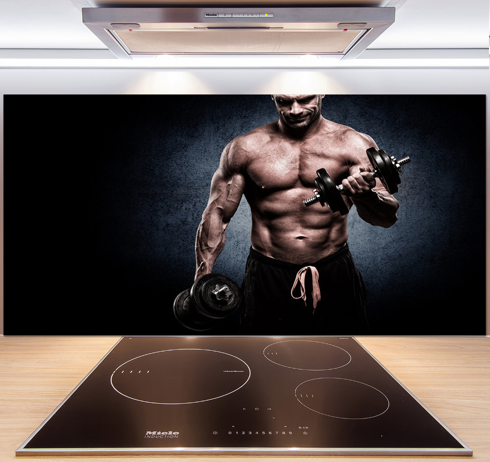 Cooker splashback Muscle structure