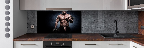 Cooker splashback Muscle structure