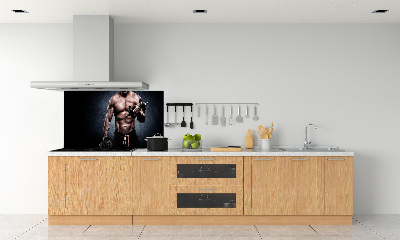 Cooker splashback Muscle structure