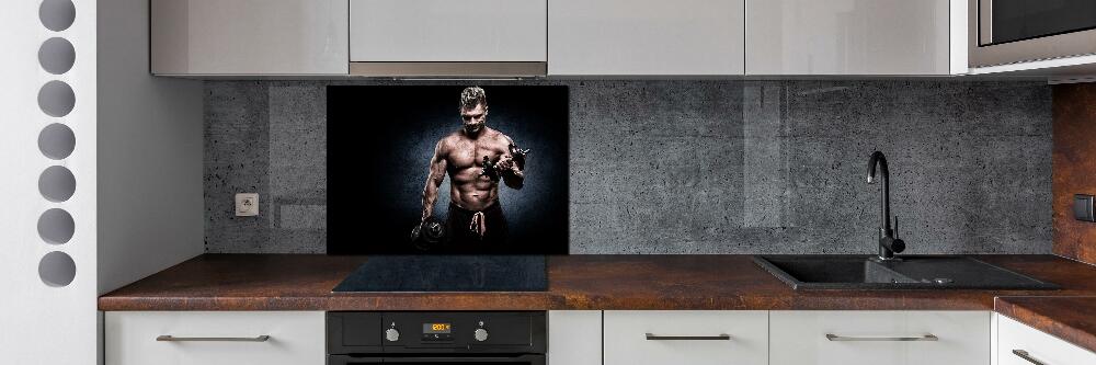 Cooker splashback Muscle structure