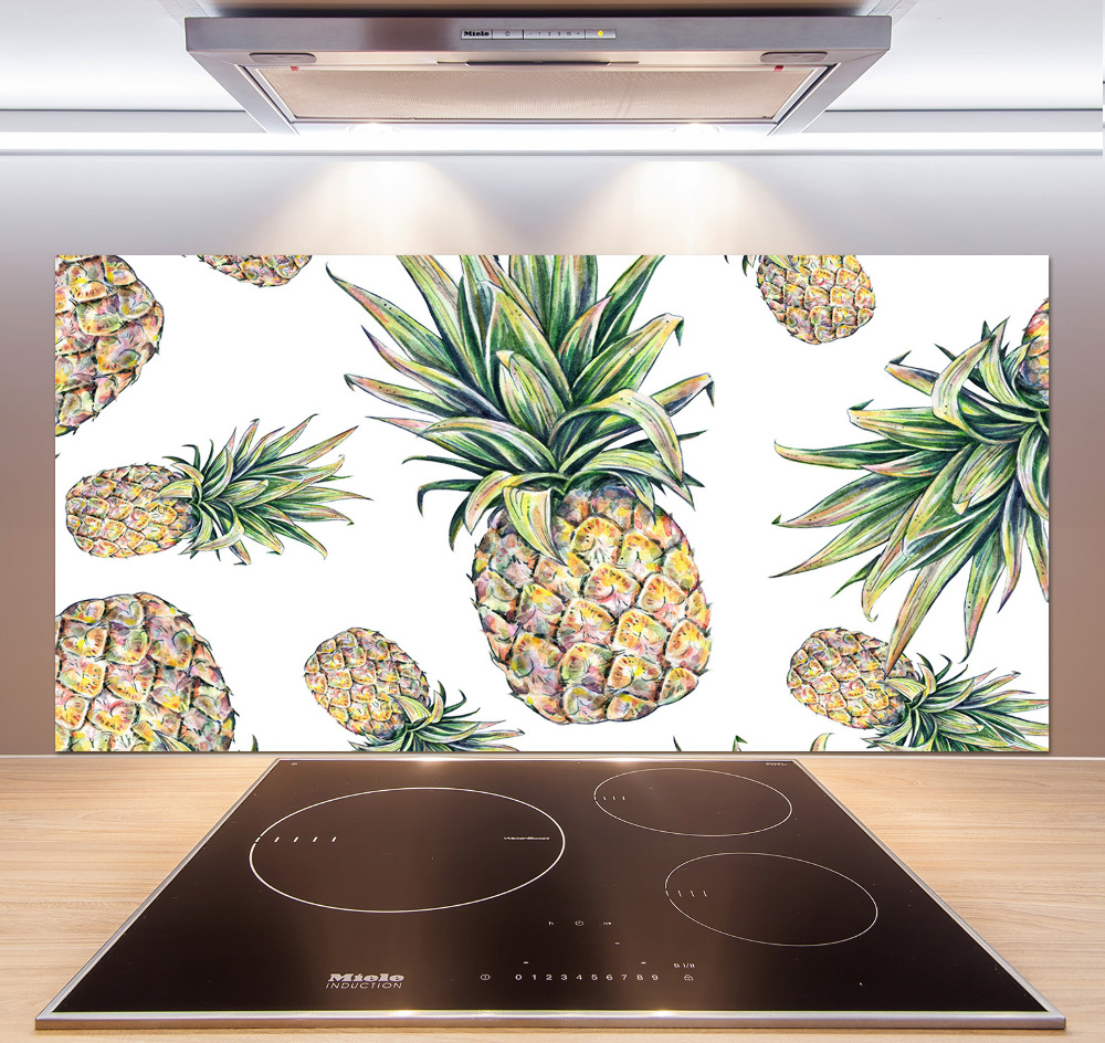 Kitchen splashback Pineapple