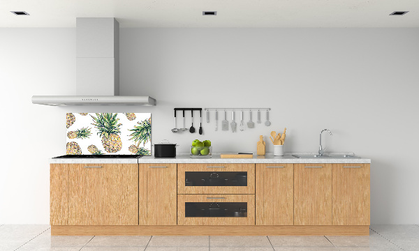 Kitchen splashback Pineapple