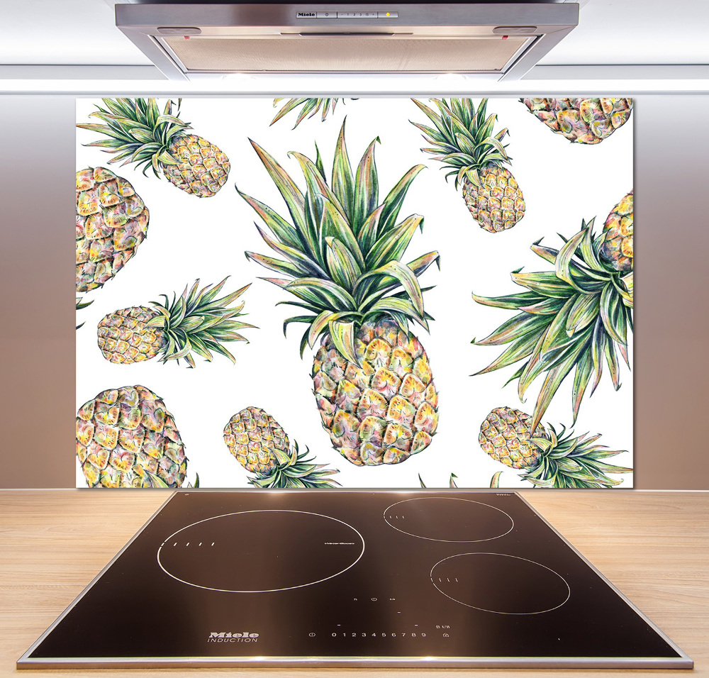 Kitchen splashback Pineapple