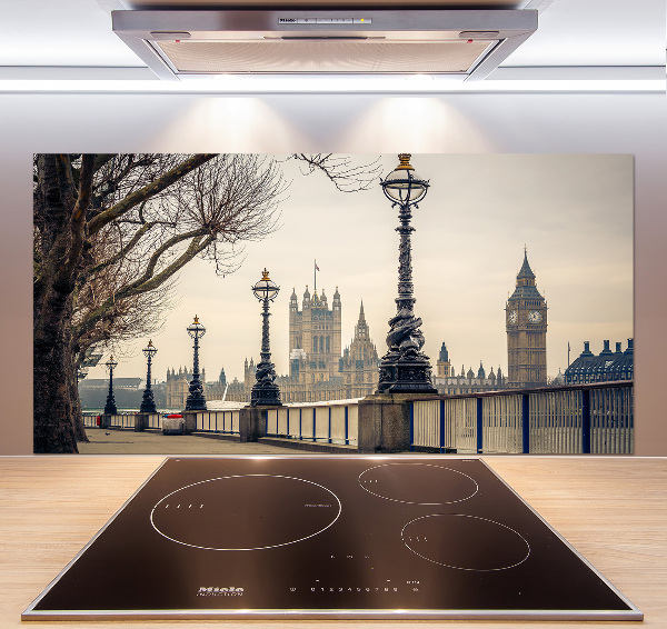 Kitchen splashback London in autumn