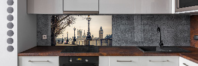 Kitchen splashback London in autumn