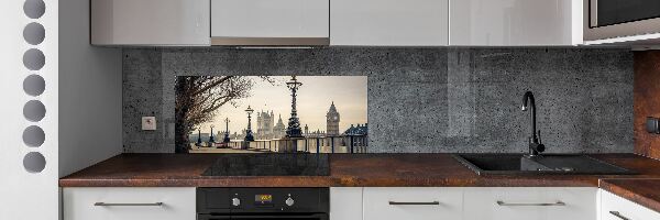 Kitchen splashback London in autumn