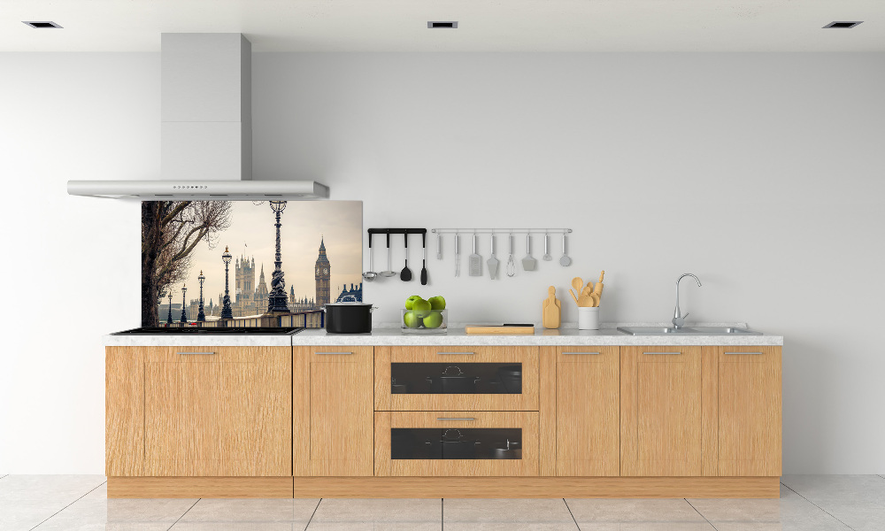 Kitchen splashback London in autumn