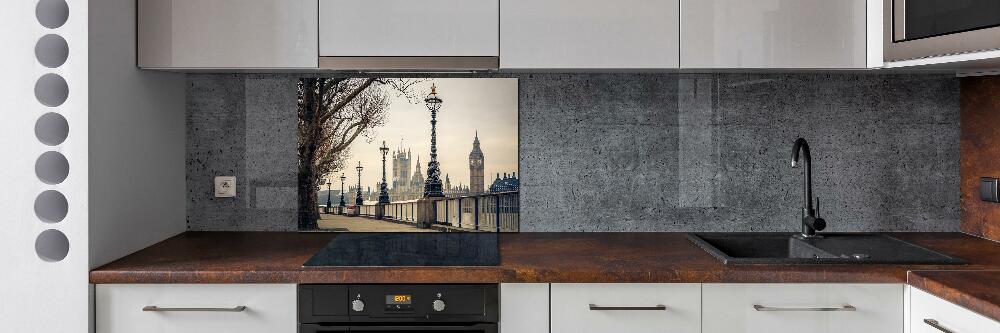 Kitchen splashback London in autumn