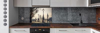 Kitchen splashback London in autumn