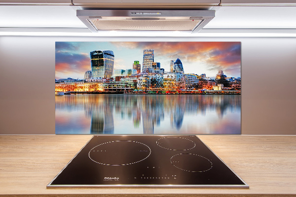 Kitchen splashback Panorama of London