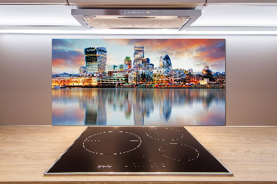 Kitchen splashback Panorama of London